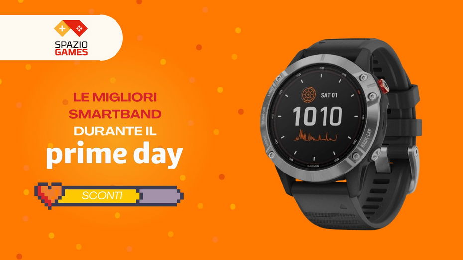 Immagine di Smartwatch e smartband in super offerta per il Prime Day 2024