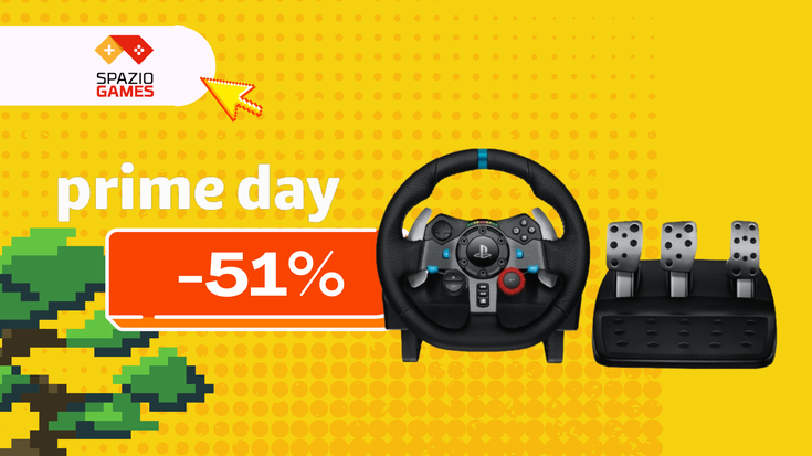 TOP! Volante gaming Logitech G G29 SCONTATO del 51%!