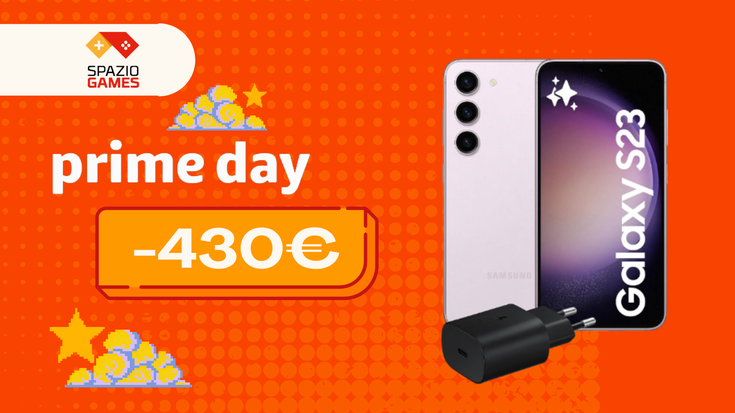 OFFERTA PRIME DAY: Samsung Galaxy S23 SCONTATO di 430€!