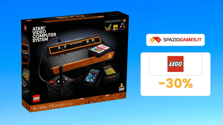 Bomba LEGO! Lo stupendo Atari 2600 in sconto del 30% sullo store ufficiale