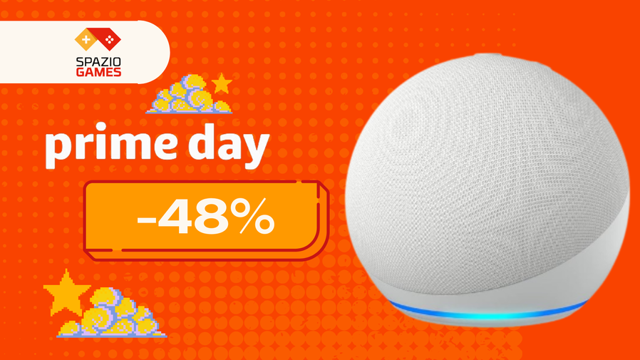 Immagine di Echo Dot di 5ª generazione a soli 27€ con il Prime Day!