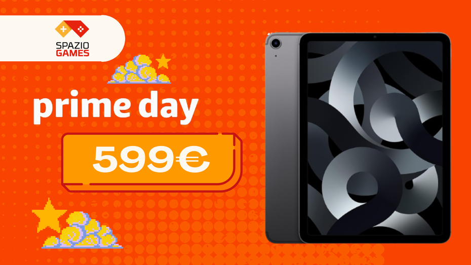 Immagine di OFFERTA PRIME DAY! iPad Air 2022 a un prezzo SHOCK! (-230€)