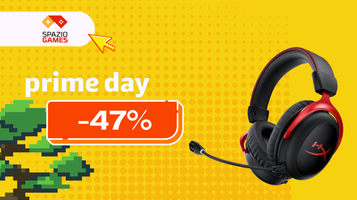 Cuffie gaming HyperX Cloud II quasi A METÀ PREZZO! (-47%)