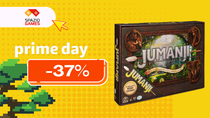 Edizione deluxe in legno di Jumanji a soli 22€ con il Prime Day!