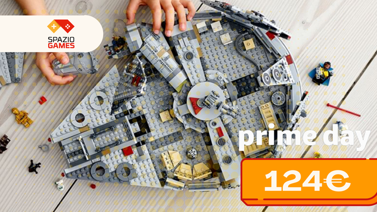 Millennium Falcon LEGO di 44 cm al MINIMO STORICO di 124€!