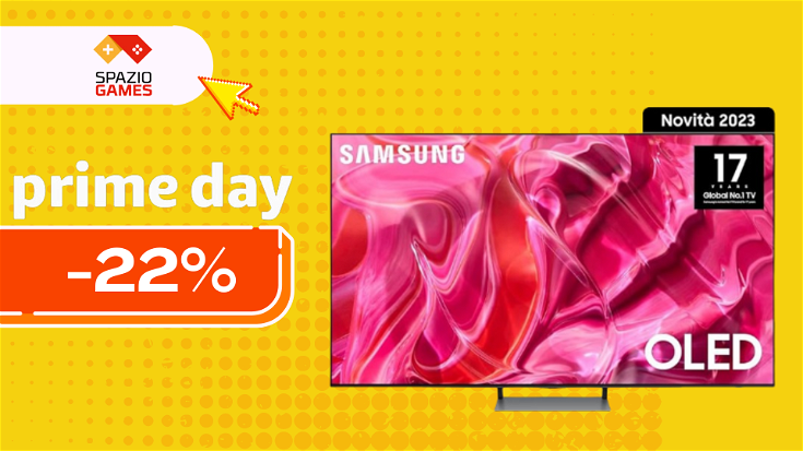 Smart TV Samsung OLED 4K 77" in OFFERTA con il Prime Day!