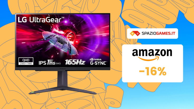 SOLO PER POCO! Monitor LG 27" 165Hz a un prezzo inferiore del Prime Day! -16%