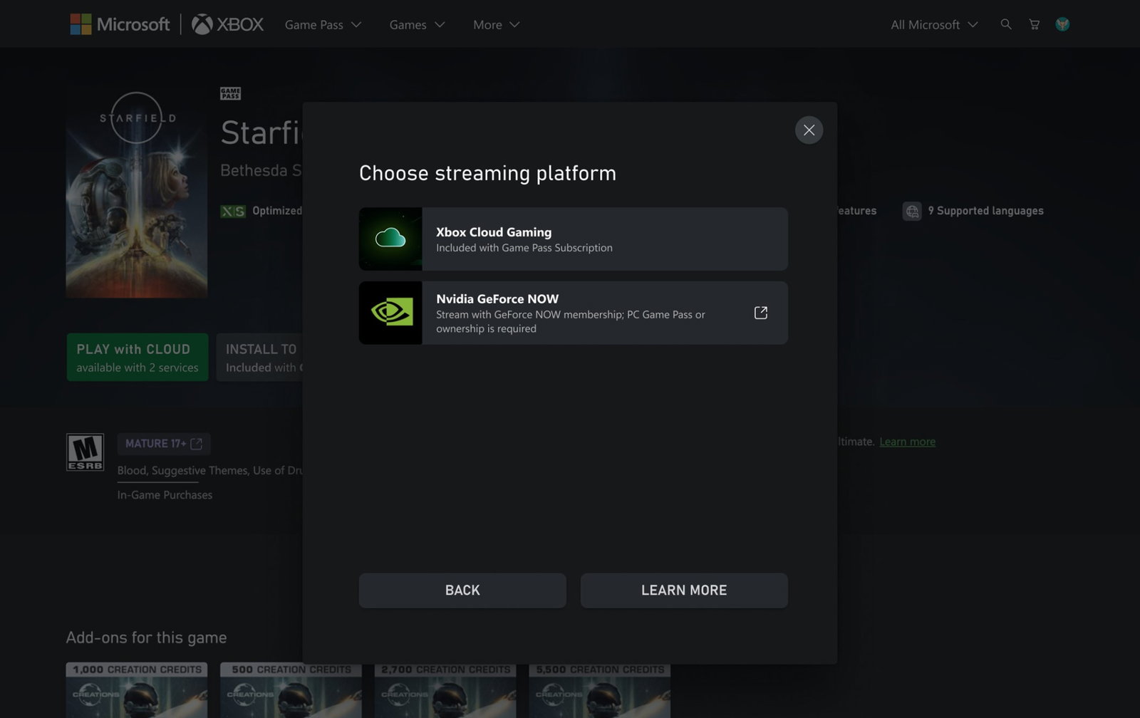 Su Xbox arriva l'integrazione nativa a GeForce Now