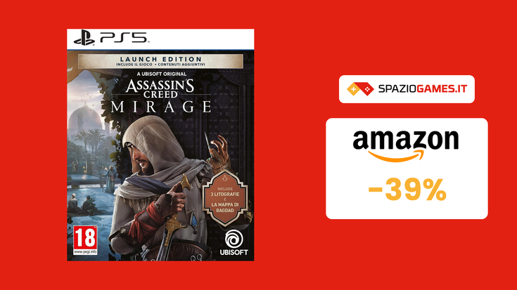 Assassin's Creed Mirage ancora allo stesso prezzo del Prime Day! -39%