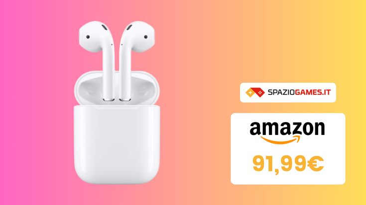 WOW! Apple AirPods con uno SCONTO INCREDIBILE! (-38%)