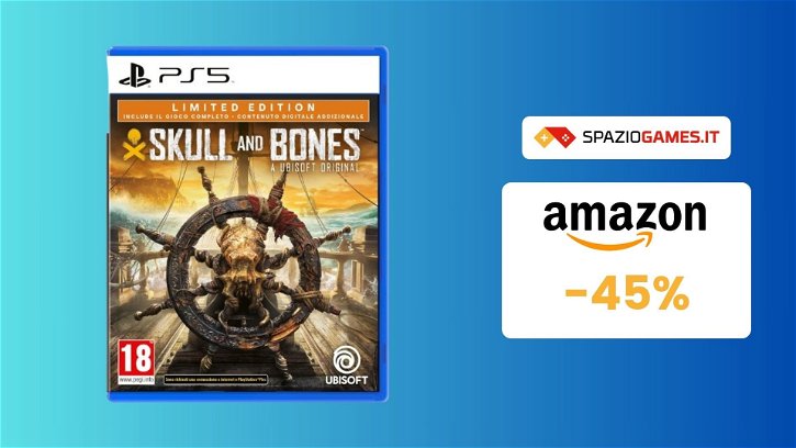 Immagine di Naviga nei mari di Skull & Bones allo stesso prezzo del Prime Day! -45%