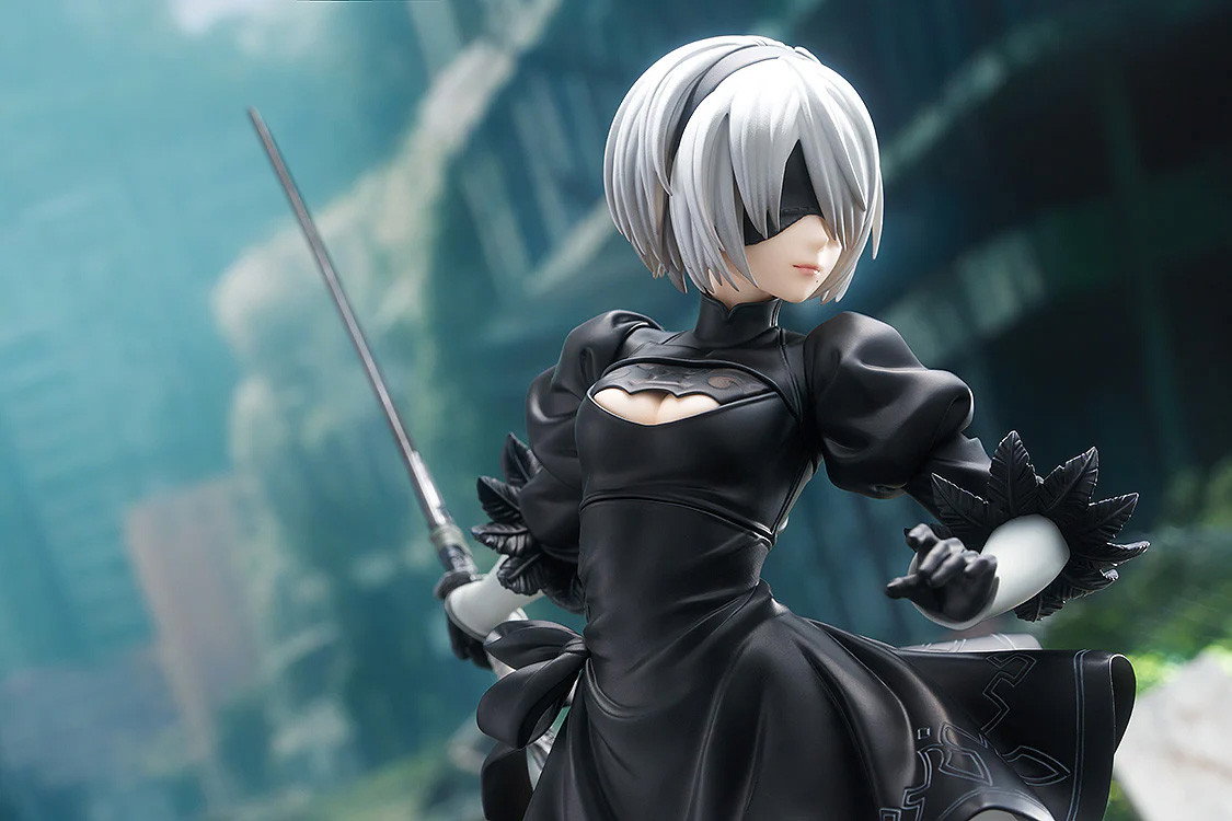 Se amate Nier Automata, nel 2025 arriva la statuetta di 2B definitiva
