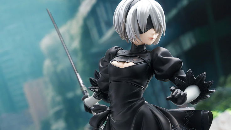 Se amate Nier Automata, nel 2025 arriva la statuetta di 2B definitiva