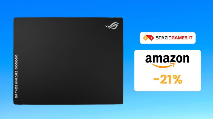 Gaming al top con questo mouse pad ASUS ROG in vetro temperato, ora in SUPER SCONTO! -21%