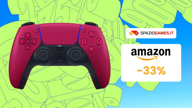 Il controller perfetto per la tua PS5 a un prezzo Imbattibile: DualSense Cosmic Red in SCONTO! -33%