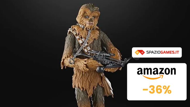 Action figure di Chewbecca a 19€ per rivivere la saga di Star Wars!