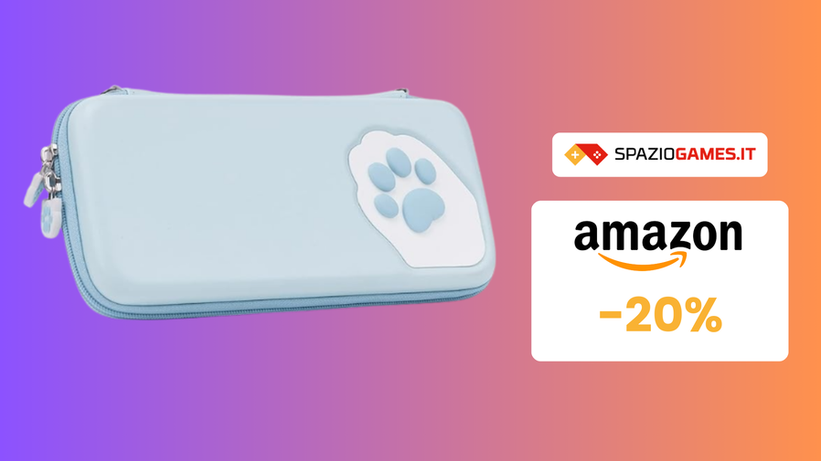 Immagine di Custodia felina di Geekshare per Nintendo Switch a soli 20€!