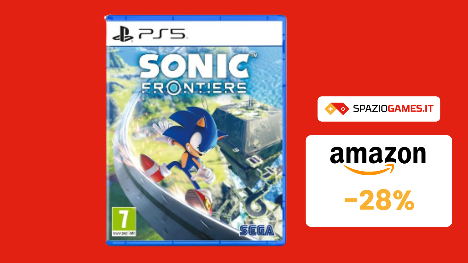 Sonic Frontiers per PS5 a soli 26€: azione e misteri!