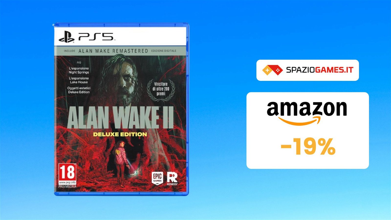Alan Wake 2 Deluxe Edition: SCENDE il prezzo del preorder su Amazon! -19%