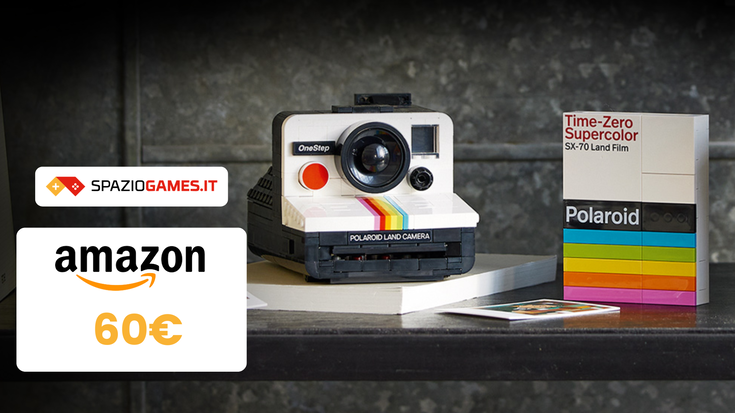 Polaroid OneStep SX-70 LEGO in DOPPIO SCONTO a 60€!