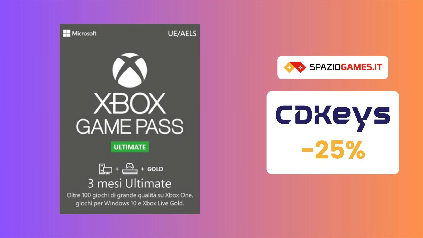 Xbox Game Pass in aumento? Fate scorta su CDKeys a PREZZO SCONTATO!