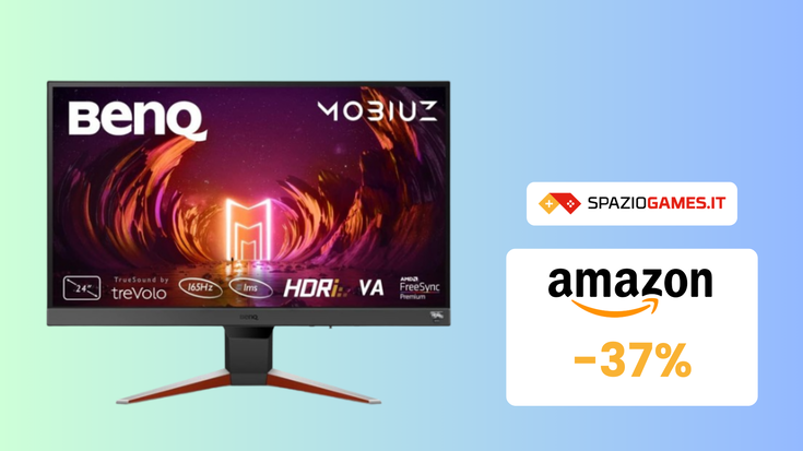 Il monitor gaming BenQ MOBIUZ EX240N è SCONTATO del 37%!