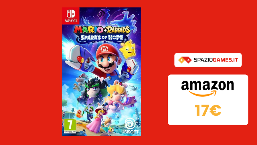 Immagine di Mario + Rabbids Sparks of Hope per Switch a SOLO 17€!