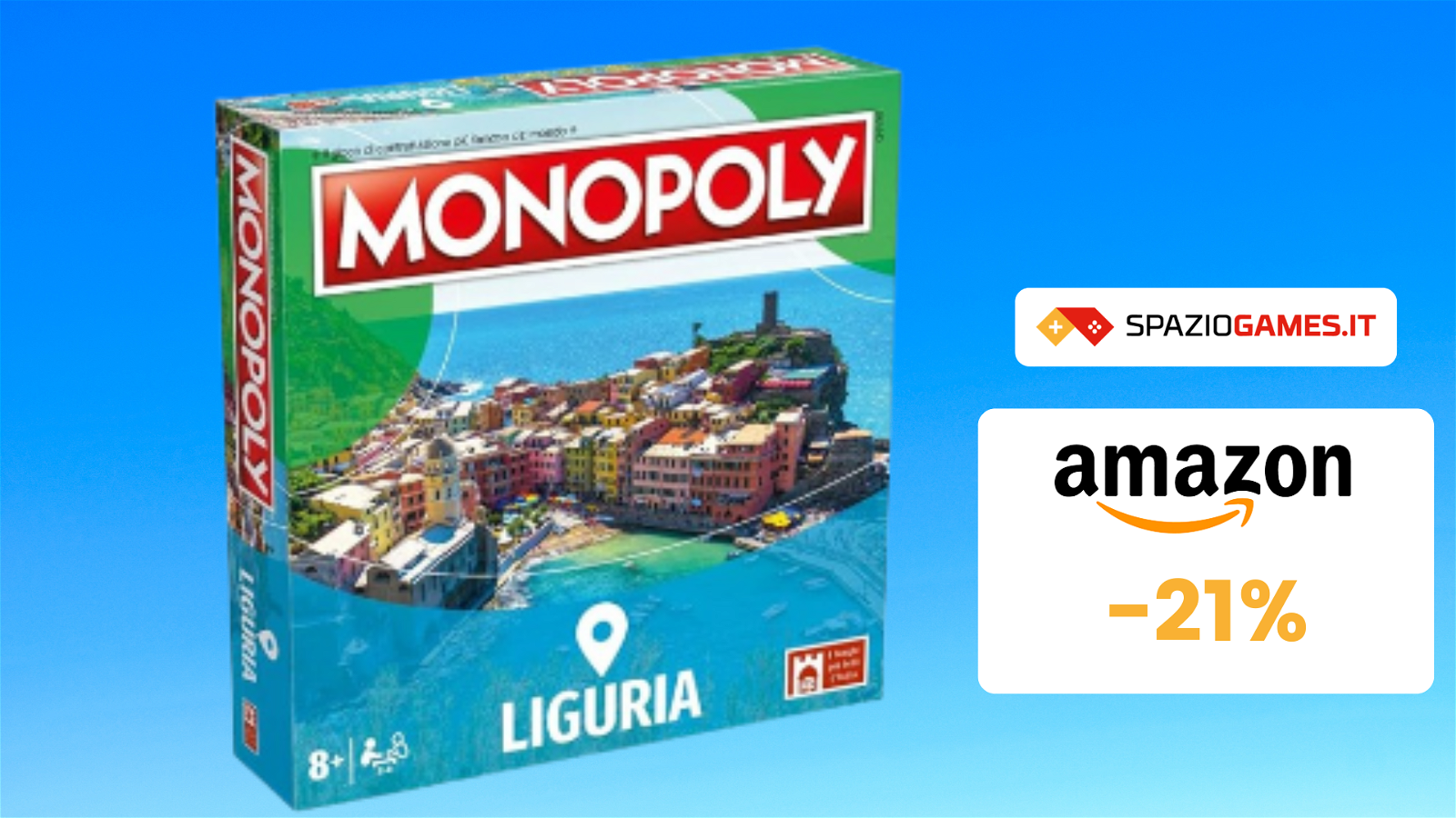 Monopoly Liguria a soli 27€: il mare in un gioco da tavolo!