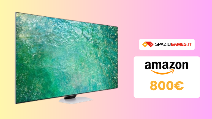 Smart TV Samsung Neo QLED 55" al MINIMO STORICO di 800€!