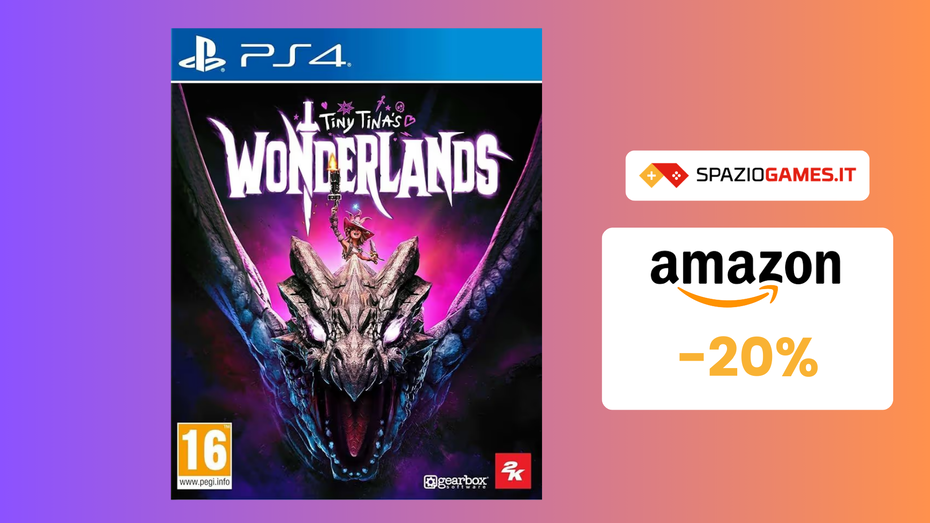 Immagine di Tiny Tina's Wonderlands per PS4 a soli 20€: un viaggio indimenticabile!