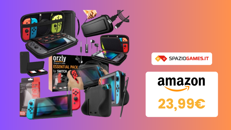 Questo set di accessori per Switch COSTA SOLO 23,99€!