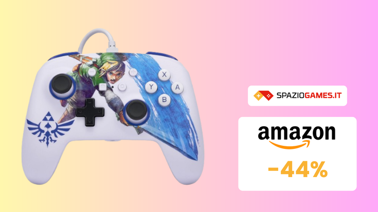 Controller di Zelda per Switch a un PREZZO TOP! (-44%)