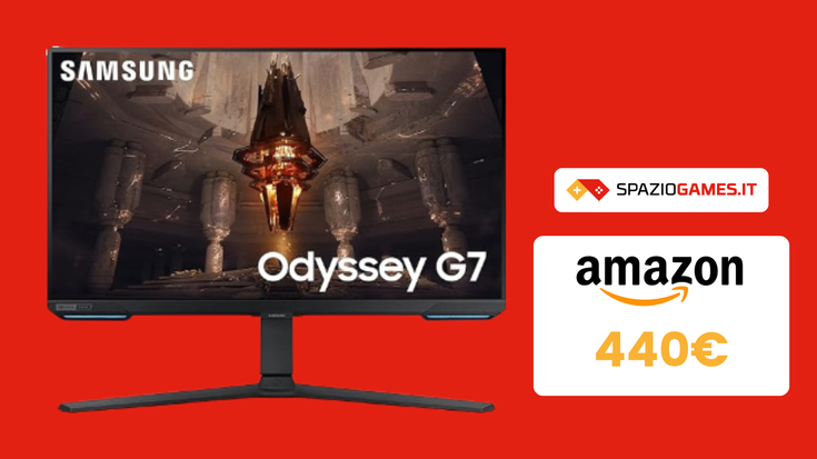 Monitor da gaming Samsung 28'' al MINIMO STORICO di 440€!