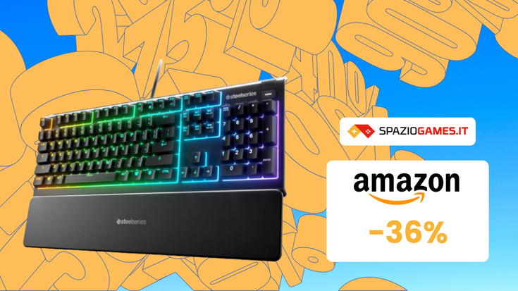 CHE OFFERTA! Tastiera gaming SteelSeries SCONTATA del 36%!