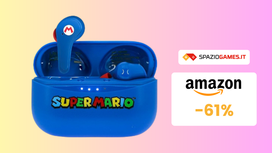 Immagine di Earpods di Super Mario a soli 13€: COME RESISTERE!?