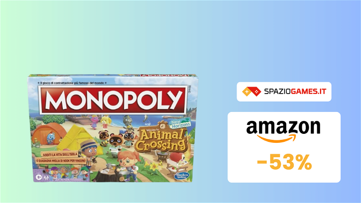 Immagine di Monopoly di Animal Crossing, CHE PREZZO! (-53%)