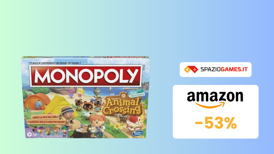 Immagine di Monopoly di Animal Crossing, CHE PREZZO! (-53%)