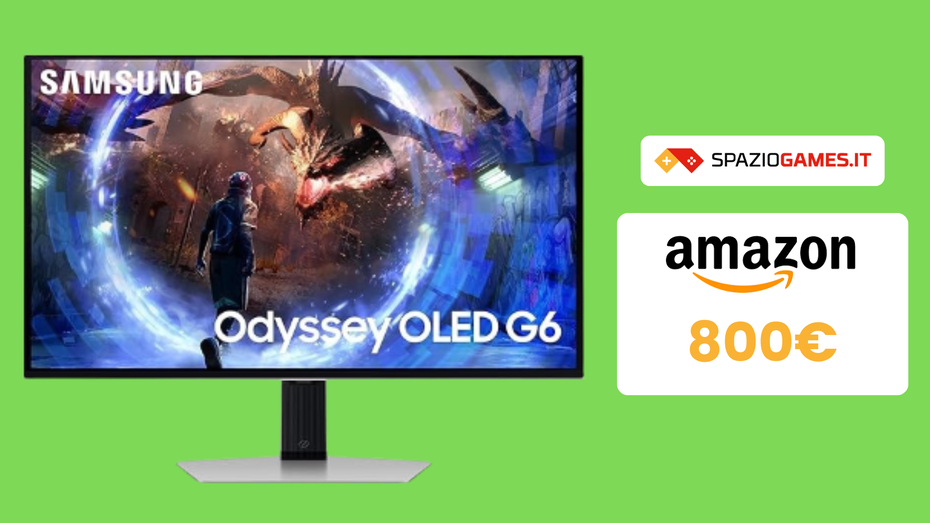 Immagine di MINIMO STORICO per il monitor da gaming Samsung Odyssey OLED 27''!