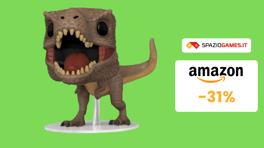 Immagine di STUPENDO Funko Pop del T-Rex di Jurassic World a soli 11€!