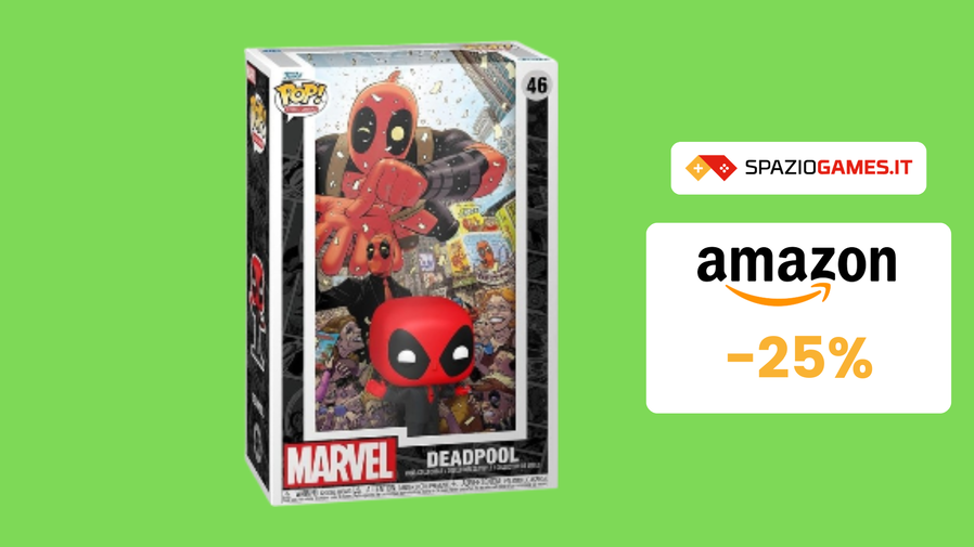 Immagine di Funko Pop Comic Cover di Deadpool a 27€: DA COLLEZIONE!