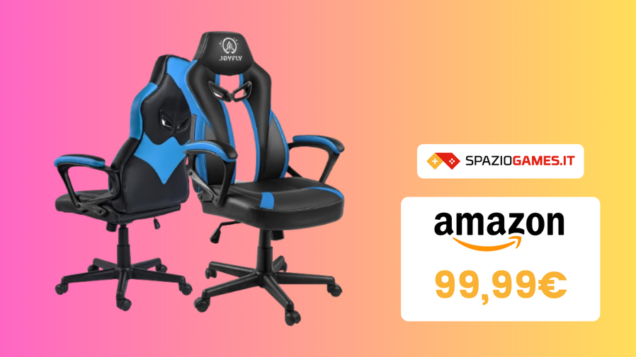 Immagine di DOPPIO SCONTO sulla sedia da gaming JOYFLY! (99,99€)