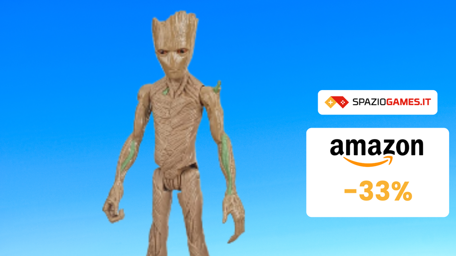 Immagine di Action figure di 30 centimetri di Groot a soli 13€!