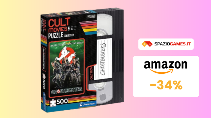 Puzzle Clementoni di 500 pezzi dei Ghostbusters a soli 10€!