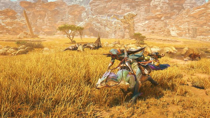 Monster Hunter Wilds piace, ma ha un bug in stile PS1