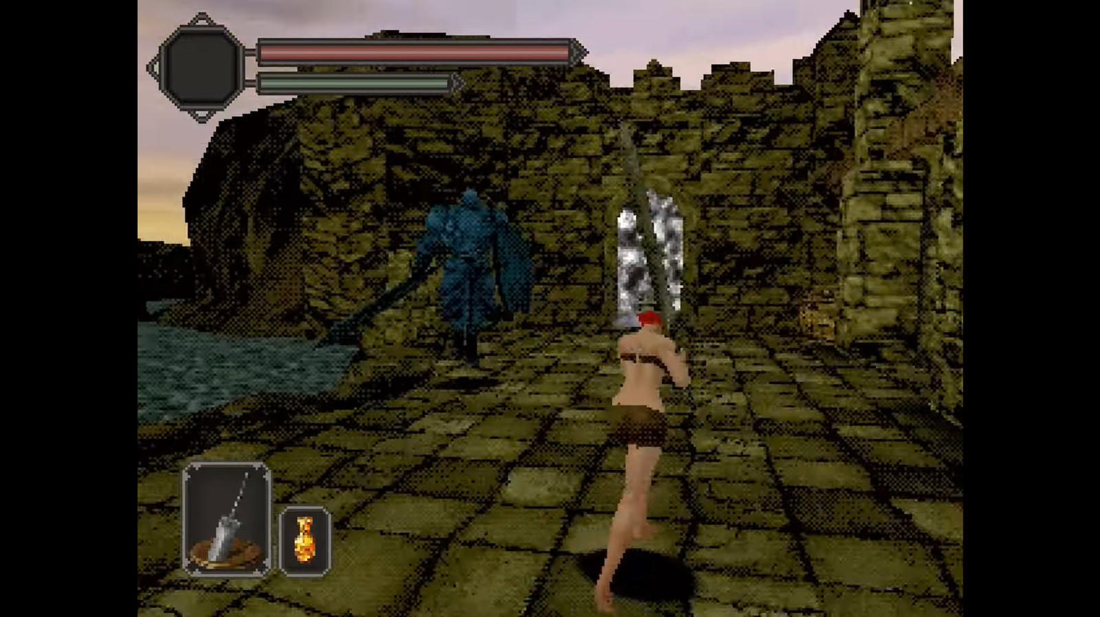 Dark Souls 2 in versione PS1 è pura nostalgia - SpazioGames