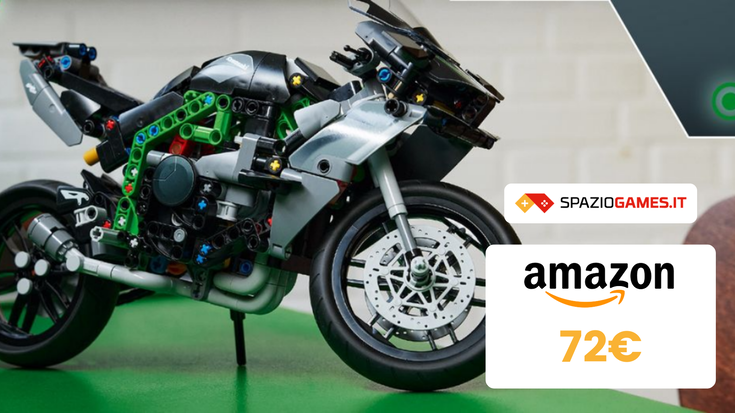 Kawasaki Ninja H2R LEGO a soli 70€ con dettagli incredibili!