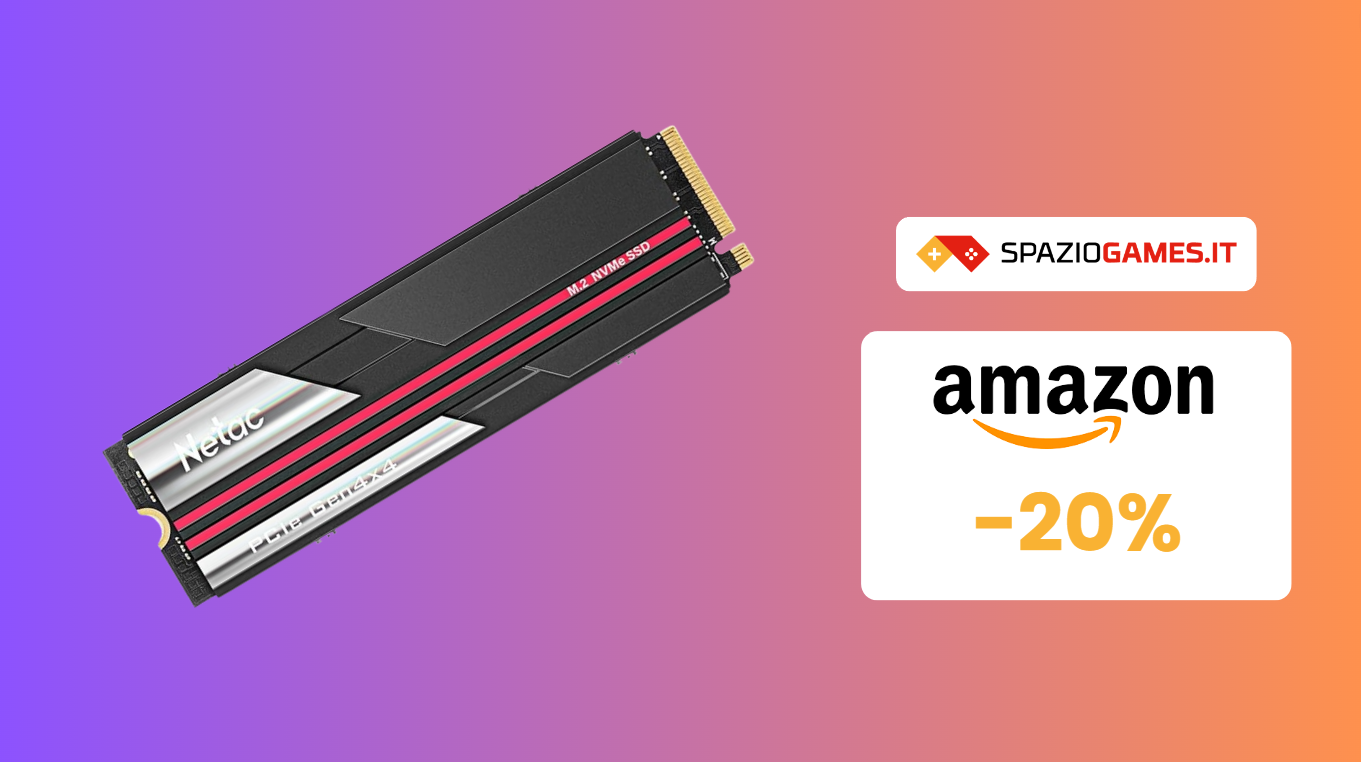Aumenta lo spazio della tua PS5 con questo SSD veloce e affidabile a un PREZZO MAI VISTO!