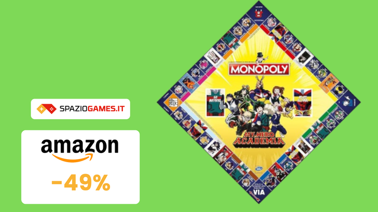 Monopoly My Hero Academia a 20€: avventure eroiche in scatola!