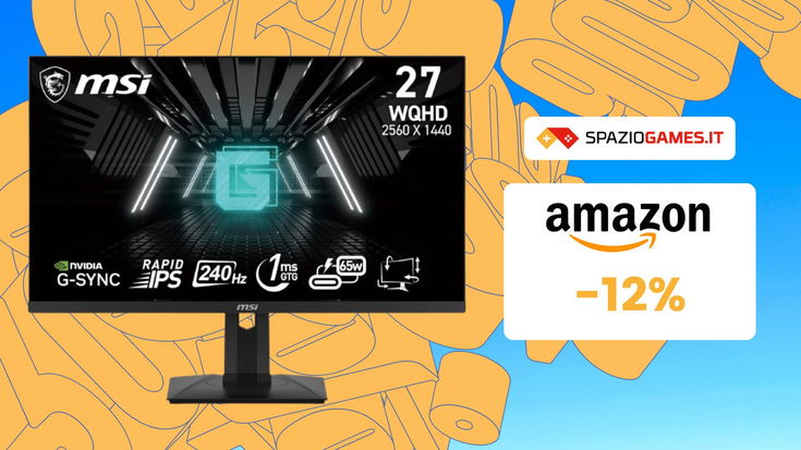 Questo monitor gaming 27" 240 Hz non è mai costato COSI' POCO! MENO di 350€!