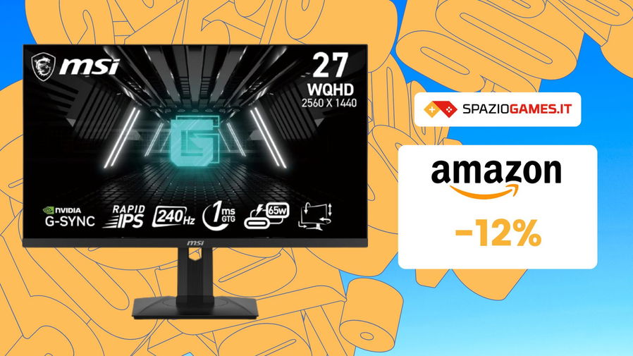 Immagine di Questo monitor gaming 27" 240 Hz non è mai costato COSI' POCO! MENO di 350€!